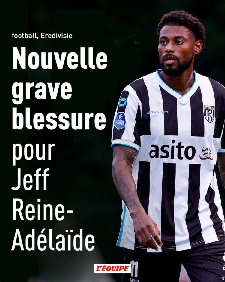 队报：枪手旧将阿德莱德第3次遭受膝盖十字韧带撕裂重伤